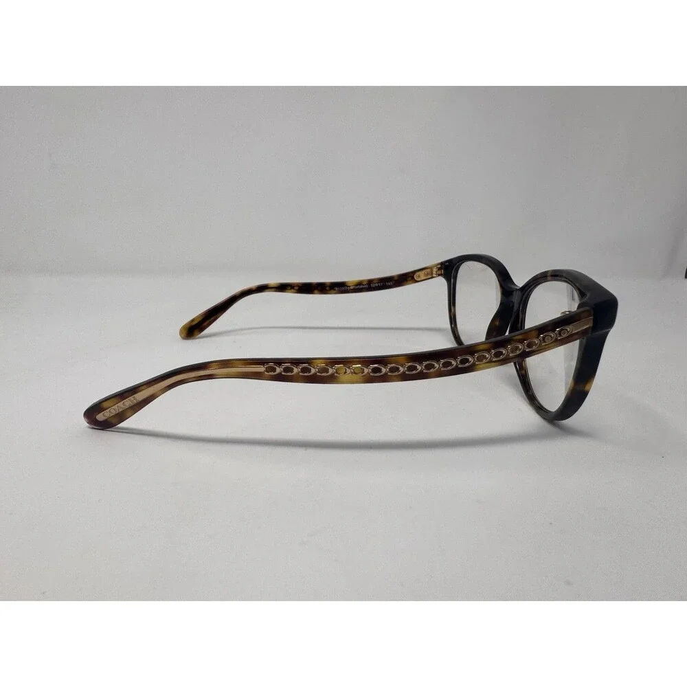 Coach Eyeglass Frames HC 6177 52-17-140 Dark Tortoise 5120
